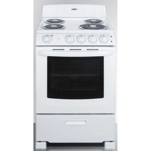 Summit 24 in. 2.9 cu. ft. Oven Freestanding Electric Range with 4 Coil Burners - - Picture 1 of 1