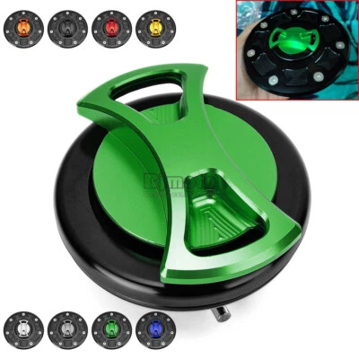 Gas Fuel Tank Cap Cover For Kawasaki NINJA ZX-6R 1993-2001 ZX-7R ZX-9R ZX-11 Foto 1 de 4