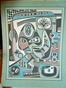 Original Lmtd. Hrsg. Serigraph des indischen Weltraummalers Steve Wheeler 1947 - Bild 1 von 12