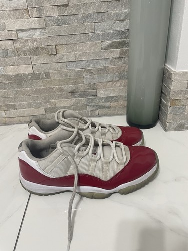 Air Jordan 11 Low Cherry 2016 rosso bianco molto raro Regno Unito 9 5
