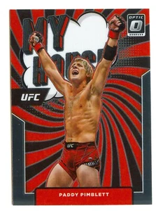 Paddy Pimblett RC #22 My House Rookie Insert 2022 Panini Donruss Optic UFC - Picture 1 of 2