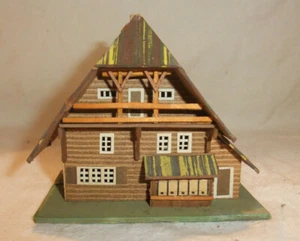 M.9/22 A altes Bauernhaus aus Pappe und Holz Auhagen? TT? Modelleisenbahn - Bild 1 von 7