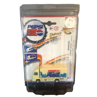 New 1997 Golden Wheels Diet Pepsi Delivery Truck Special Edition Die-Cast Metal - Image 1 of 4