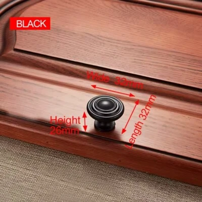 2-24 Pcs Solid Door Knobs Cabinet Handles Cupboard Drawer Furniture Kitchen DIY - Image 1 of 4