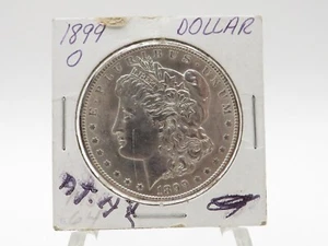 UNITED STATES 1899 - O MORGAN SILVER DOLLAR AU OR BETTER CONDITION* - Picture 1 of 5