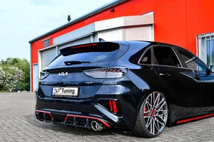 Difusor trasero fresado divisor de ABS adecuado para Kia Ceed GT CD Facelift - Imagen 1 de 4