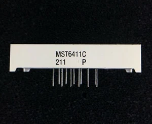 MST6411C FSC LED 7-SEG 3DIG CA GRN RHDP 12DIP 2 PIECES - Picture 1 of 1