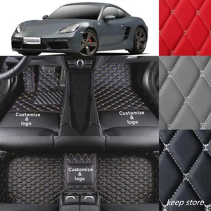 Fit For Porsche 718 2016-2025 Auto Liner Pads Carpets Waterproof Car Floor Mats - Picture 1 of 31