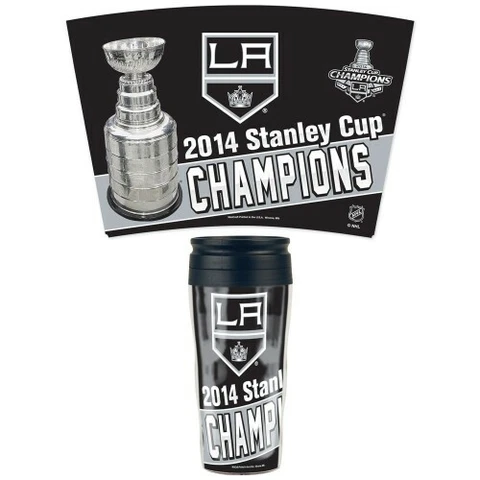 LOS ANGELES KINGS 2014 STANLEY CUP CHAMPIONS ACRYLIC TRAVEL COFFEE TRAVEL MUG Cover