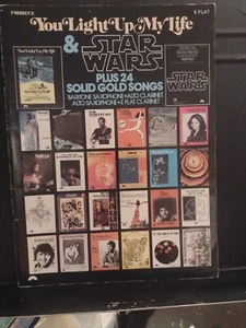 1970's E Flat Eb Songbook Plus 24 Solid Gold Songs Saxophone Flute Clarinet VG - Picture 1 of 11