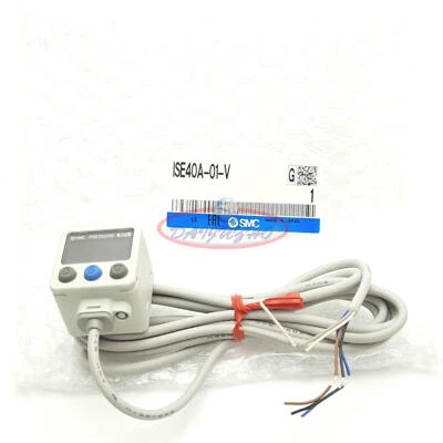 New 1PC SMC ISE40A-01-V Digital Pressure Switch -0.1 to 1.0MPa PNP 1/8"NPT - Image 1 of 4