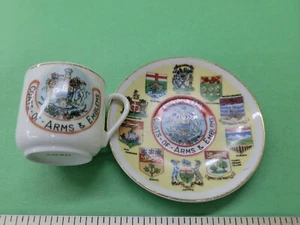 Vintage Canada Souvenir Cup and Saucer - Picture 1 of 4