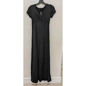 Vestido The Cottager For The Junior Petite Sweetheart para mujer XS negro vintage Y2k - Imagen 1 de 11