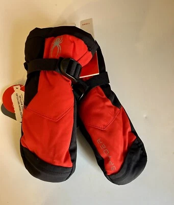 Spyder Boys Fin Ski/Snowboard Mittens Size Small New Primaloft - Image 1 of 4