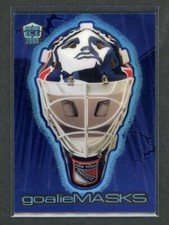 1999-00 PACIFIC DYNAGON ICE MASKS HOLOGRAPHIC BLUE #3 MIKE RICHTER 18/67 *13996