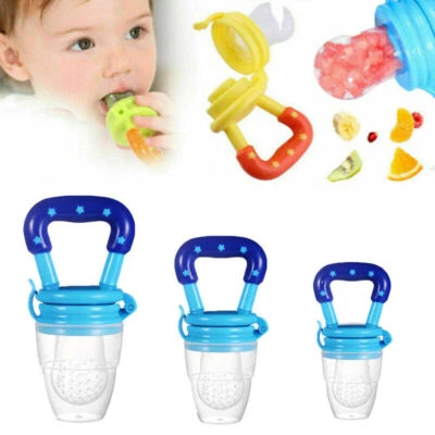 Baby Feeding Dummy Nibbles Weaning Nutrition Pacifier Fresh Food Fruit Feeder ∂ - Image 1 of 4