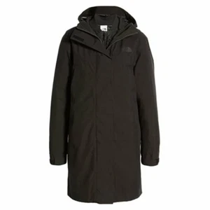 NORTH FACE COAT TRANSVERSE TRICLIMATE GORE TEX 800 FILL POWER WOMEN'S BLACK - Picture 1 of 12