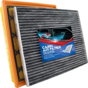 Engine and Cabin Air Filter Kit for Ford Fusion 2014-2020 1.5L 2013-2014 1.6L - Picture 1 of 10