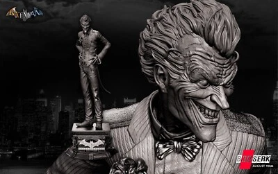 Joker 3D Resin Statue – Unpainted Model Kit – Arkham Knight Batman - Image 1 of 4