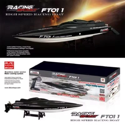 Ft011 65Cm Feilun RTR 1x 4S Lipo Water Cooled Brushless Remote Control Rc Boat - Image 1 of 4