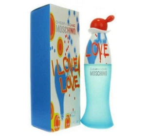 I Love Love Moschino Women 3.4 oz 100 ml Eau De Toilette Spray NIB Sealed - Picture 1 of 1