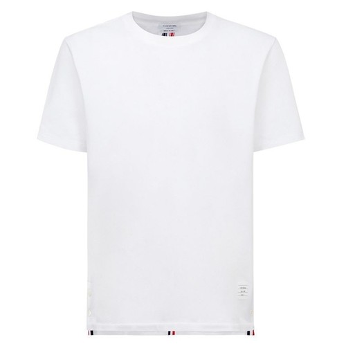 T shirt Thom Browne Signature a righe bianca MJS056A 00050 100 136177849