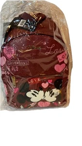 Disney WondaPOP Designer Series Mickey and Minnie Mouse Love Pebbled Backpack - Picture 1 of 5