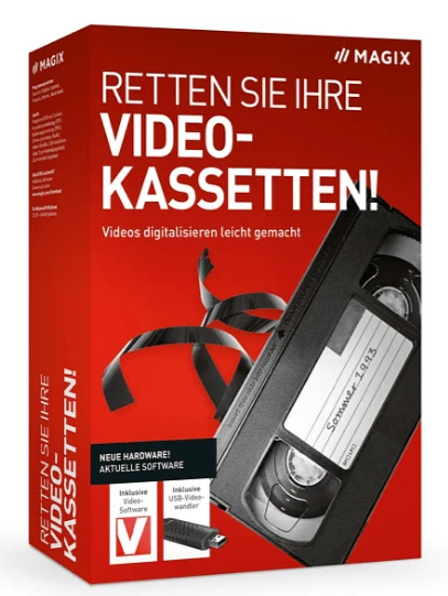 MAGIX Retten Sie Ihre Videokassetten! #8068814 - Bild 1 von 1