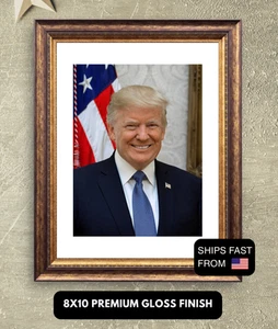 DONALD TRUMP Official Portrait 8x10 Print Photo United States President - Picture 1 of 3