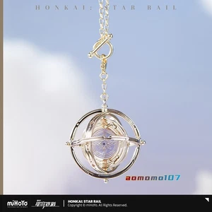 Official Honkai: Star Rail Robin Metal Keychain Necklace Pendant - Picture 1 of 10