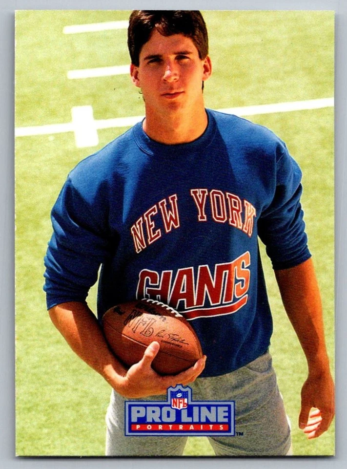 1991 Pro Line Portraits Ed McCaffrey Rookie New York Giants #96 - Image 1 of 2