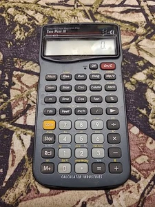 CALCULATED INDUSTRIES Calculator, # 4075, Construction Master Pro TRIG PLUS III - Picture 1 of 7