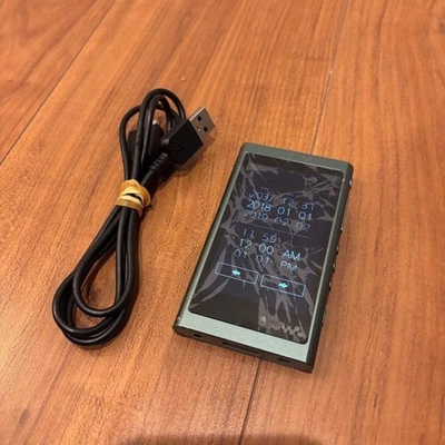 Walkman Sony NW-A55 16GB reprodutor de áudio verde horizonte testado funcionando usado - Imagem 1 de 4