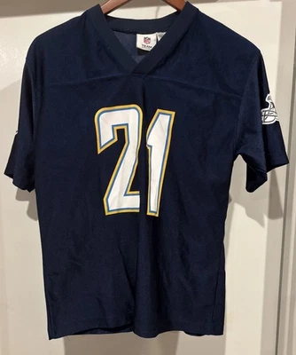 NFL Chargers Fútbol LaDainian Tomlinson 21 Azul Chargers Camiseta Juvenil Grande Foto 1 de 4