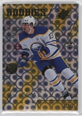 2023-24 SPx Rookies Grand Finale /50 Lukas Rousek #189 Rookie RC - Image 1 of 2