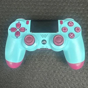 DualShock 4 Wireless Controller PlayStation 4 Berry Blue CUH-ZCT2U  - Picture 1 of 6