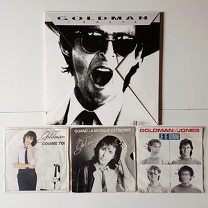 Jean-Jacques Goldman "Traces", 4er-Set Vinyl DOUBLE LP 33t/SP 45t, sehr guter Zustand - Bild 1 von 12