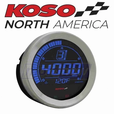 Koso 4in. Tachometer Gauge for 2004-2006 Harley Davidson FLHTCUI Electra aa Foto 1 de 4