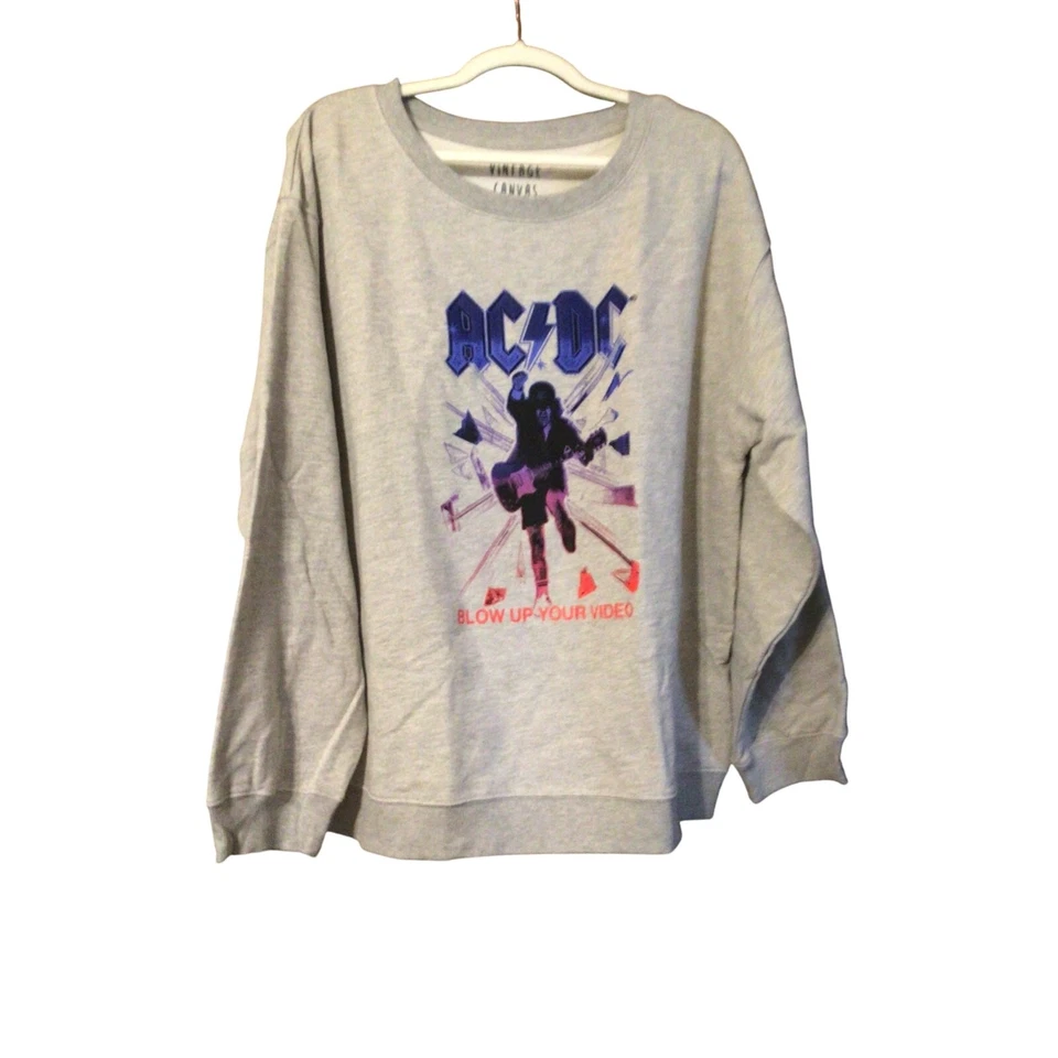 Sudadera Vintage Graphic Rock AC/DC Foto 1 de 1