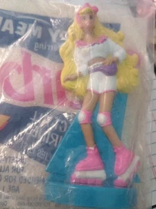 Rollerblade Barbie Figur McDonalds Happy Meal Spielzeug Vintage von 1991  - Bild 1 von 5