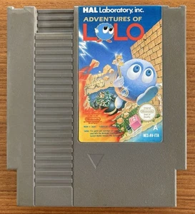 NES ~ Adventures of LOLO ~ Nintendo Game NES-AV-ITA Game Cart Only Pal A - Picture 1 of 11