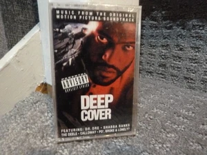 Deep Cover Soundtrack Cassette Tape (1992) Dr Dre Snoop Dogg NEW SEALED RARE - Picture 1 of 5