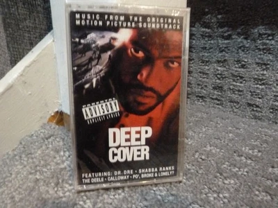 Deep Cover Soundtrack Cassette Tape (1992) Dr Dre Snoop Dogg NEW SEALED RARE - Image 1 of 4