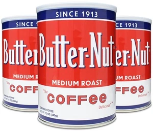 Original Blend Ground Coffee, Medium Roast, 12 Ounce Steel Can (Pack of 3) - Picture 1 of 6