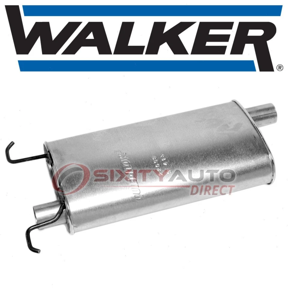 Walker Quiet-Flow Right Exhaust Muffler for 1990-1997 Mercury Grand Marquis fe Foto 1 de 4