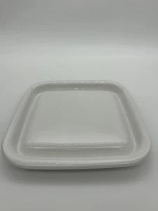 Nice! Corning Ware MW-2  Microwave Browner Grill Plate Dish 12 x 11 1/2 White - Picture 1 of 2