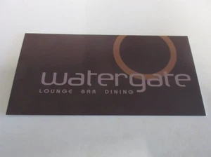 Watergate Restaurant Business Card - Lounge, Bar & Dining - Far North Queensland - Picture 1 of 5