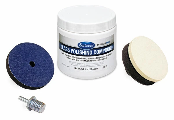 Eastwood Professional Glass Polishing Compound Kit Scratch And Haze Remover - Image 1 of 2