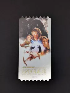 2023 Prerelease Star Wars: Revenge of the Sith Movie Ticket (PM Misprint) - Picture 1 of 2