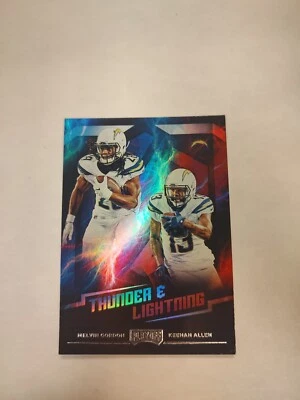 2018 Playoff Thunder & Lightning #6 Melvin Gordon/Keenan Allen LA Chargers (PWE) - Image 1 of 2